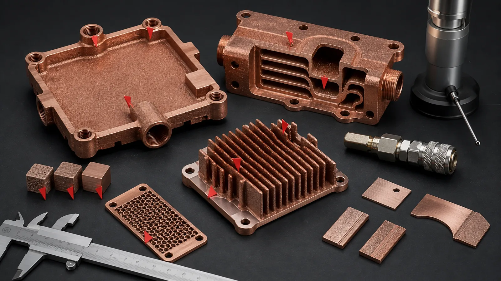 Common Design Mistakes in 3D Printed Copper Parts