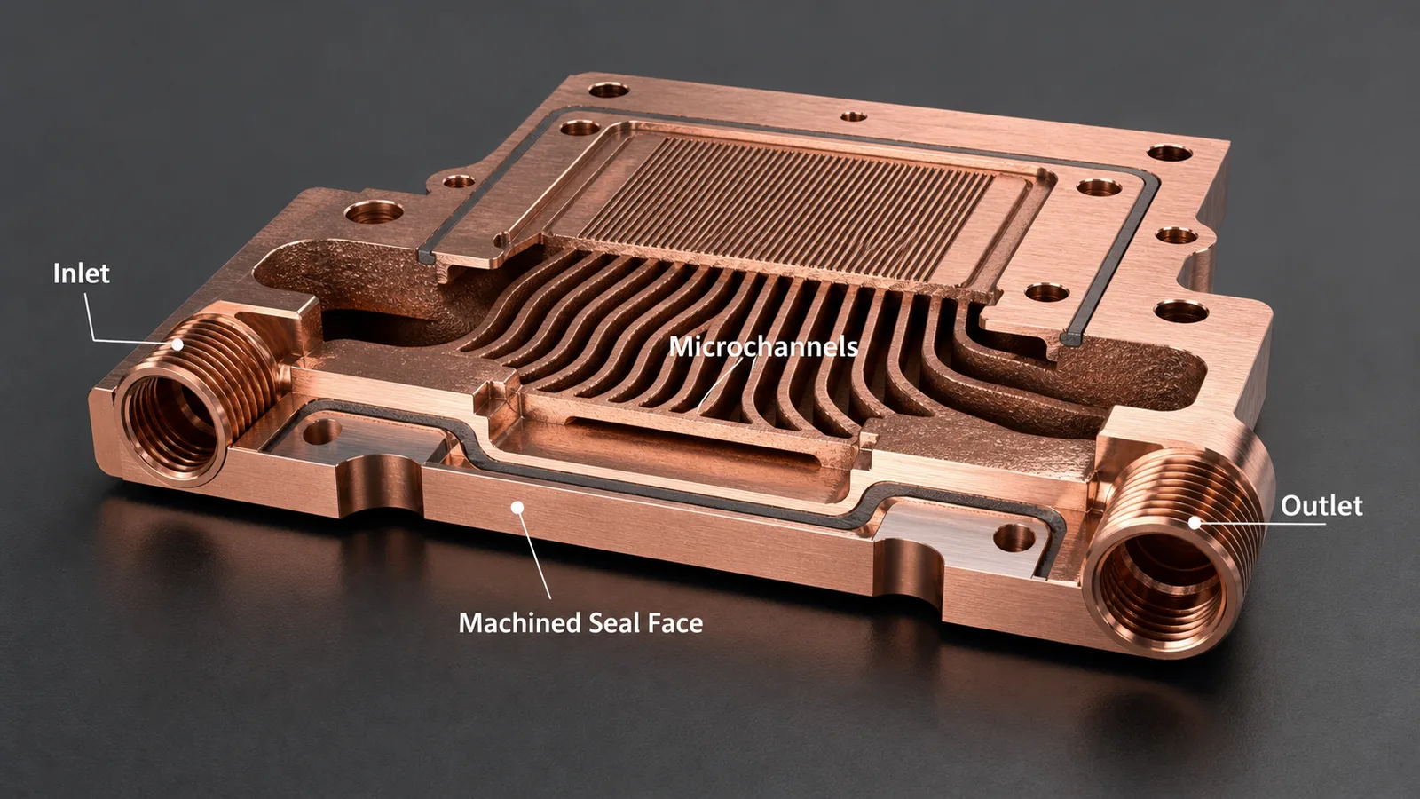 3D Printed Copper Cooling Plates: Microchannel Design Guide