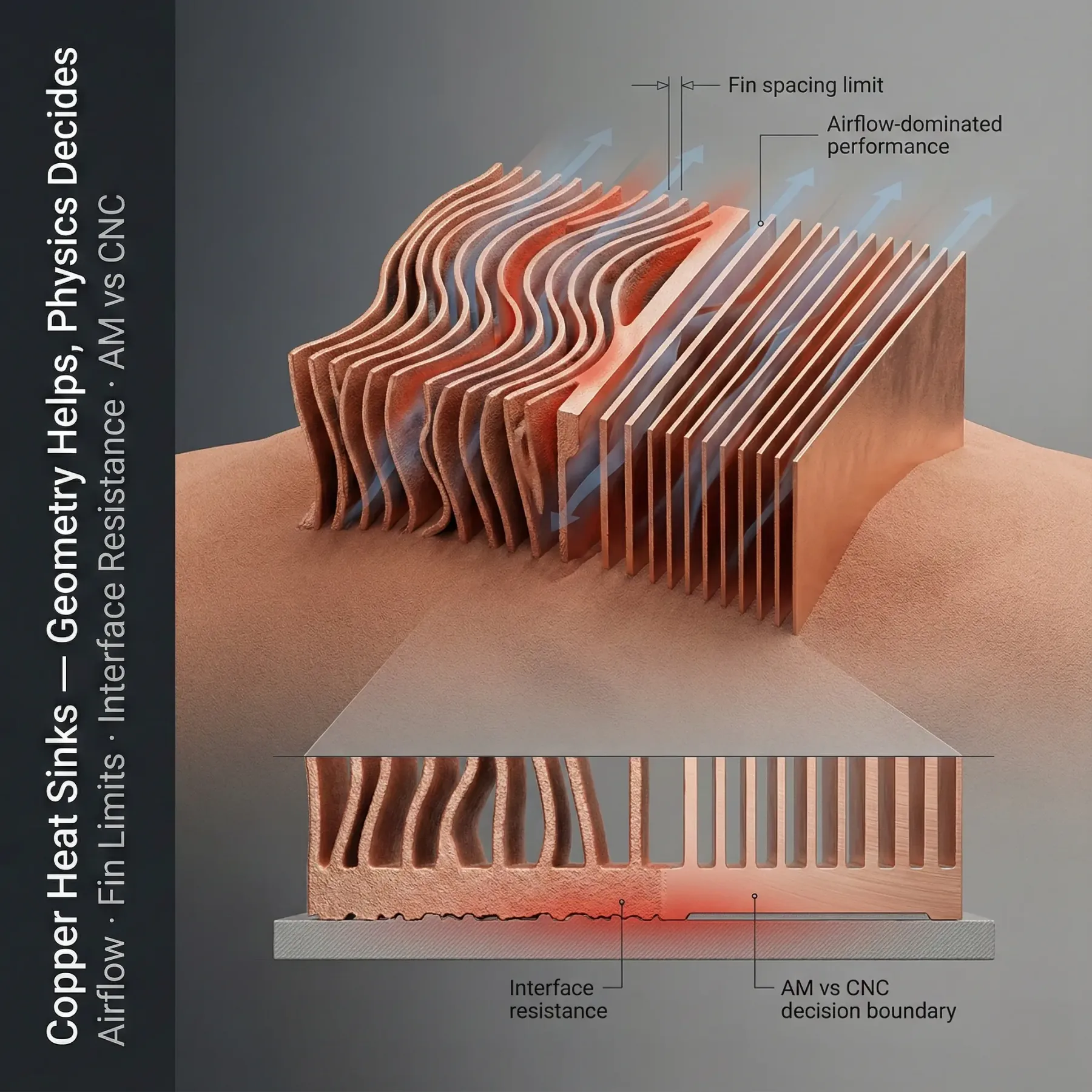 Copper heat sink RFQ review
