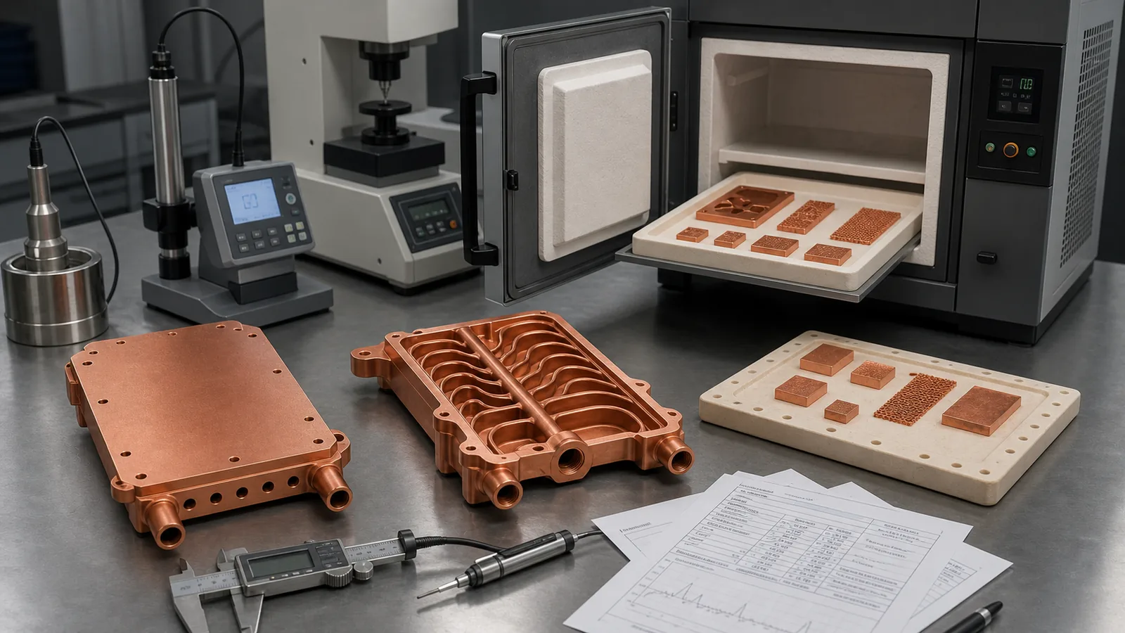 Heat Treatment for CuCrZr 3D Printed Components