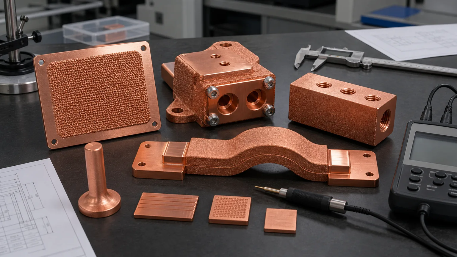 Pure Copper Additive Manufacturing for Conductive Components