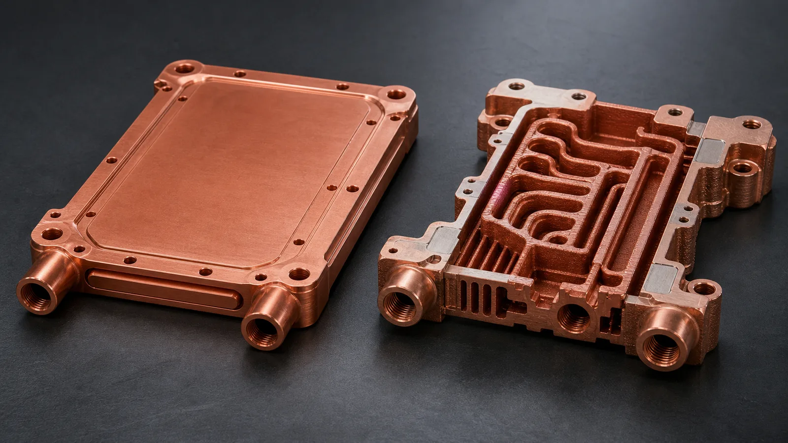 Pure Copper vs CuCrZr for 3D Printed Heat Transfer Parts
