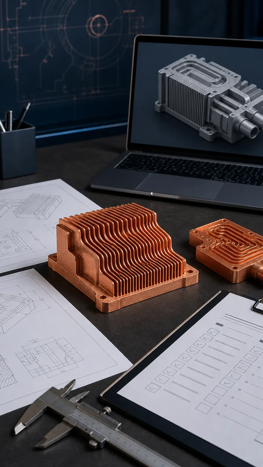 Copper AM RFQ review workspace
